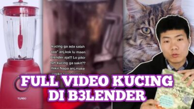 Video Viral Kucing di Blender
